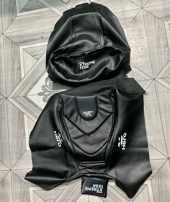 Premium Full Black Seat Cover For Hero Xtream 125R - Image 3